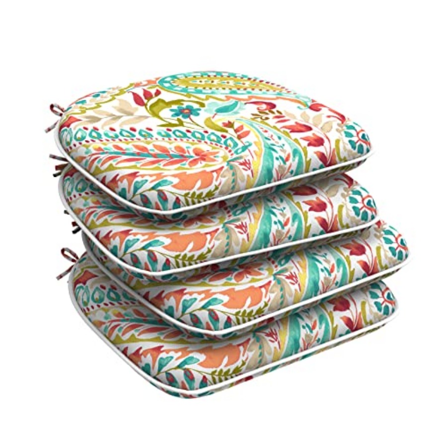 Outdoor Furniture Pads - Set of 4 Outdoor Chair Cushions