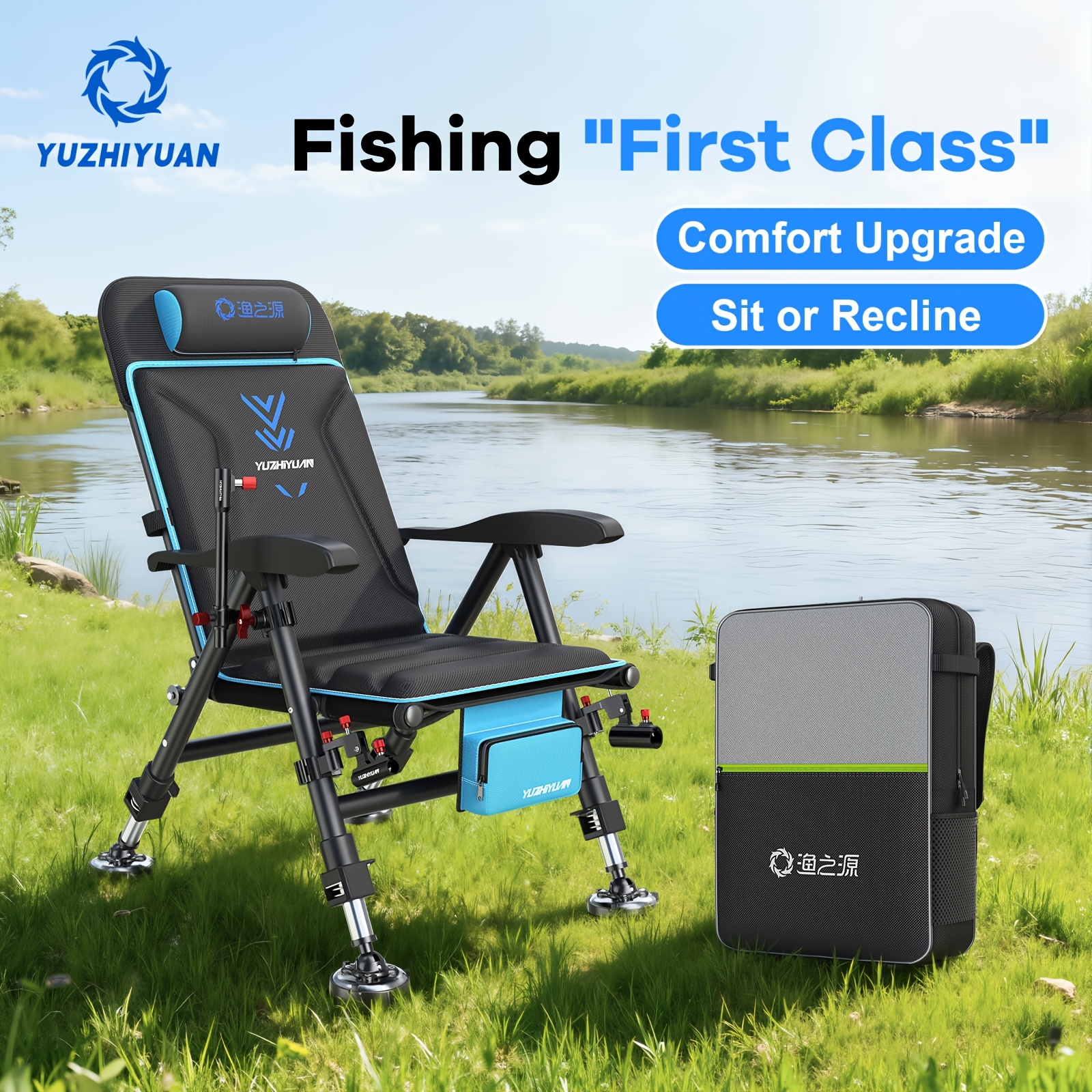 Outdoor Furniture No Cushions - Yuzhiyuan outdoor fishing chair, suitable for