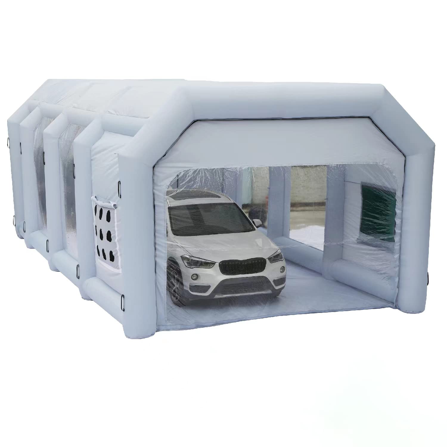 Outdoor Furniture Paint - 26x15x10ft Inflatable Paint Booth with Filter