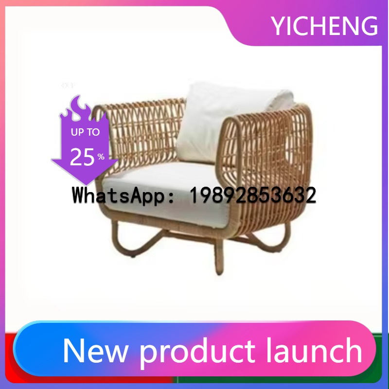 Outdoor Furniture Xl - XL Outdoor Wicker Chair Simple Leisure