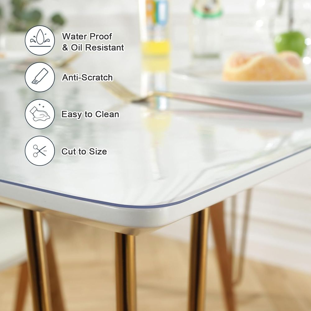 Clear Desk Mat 16x36 Inches, 1 - đánh giá và giá Outdoor Furniture Dining