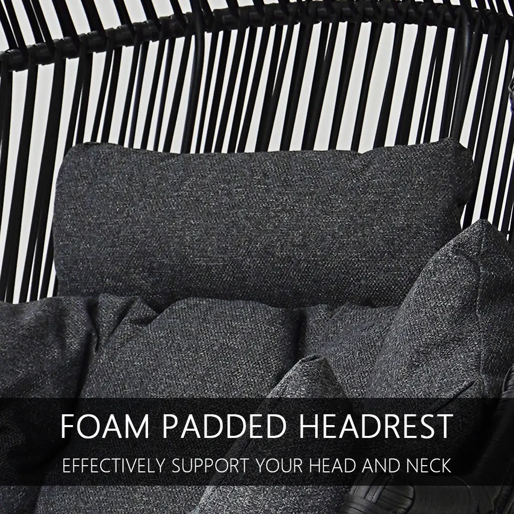 Outdoor Egg Chair PE Wicker Wo - đánh giá và giá Outdoor Furniture No Cushions