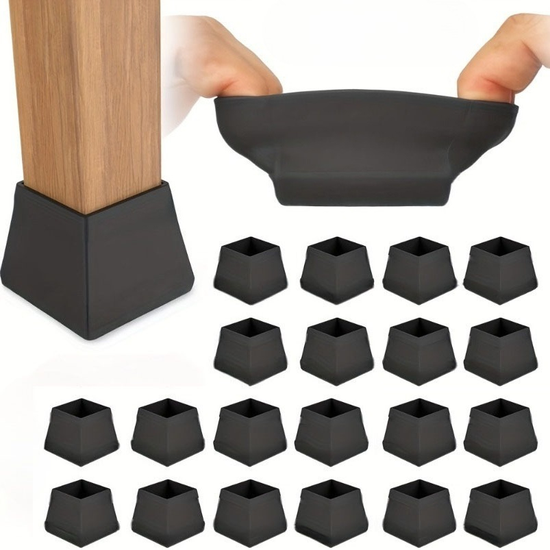 12pcs Large Silicone Chair & T - đánh giá và giá Outdoor Furniture Leg Protectors