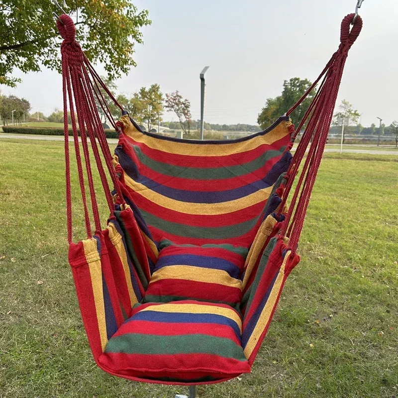 Hot Colorful Striped Canvas Ha - đánh giá và giá Outdoor Furniture No Cushions