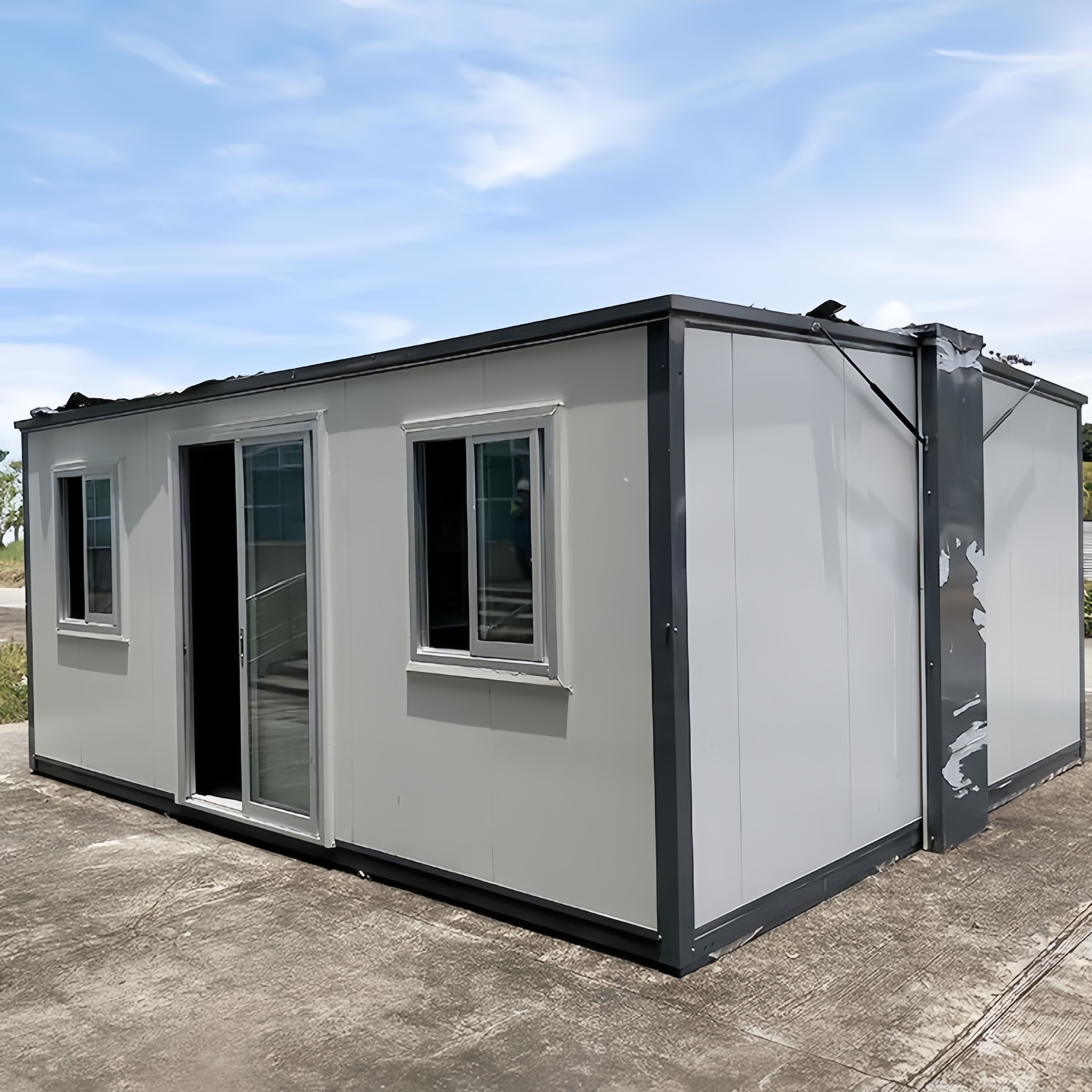 30FT Movable Modular Cabin Por - đánh giá và giá Outdoor Furniture Metal