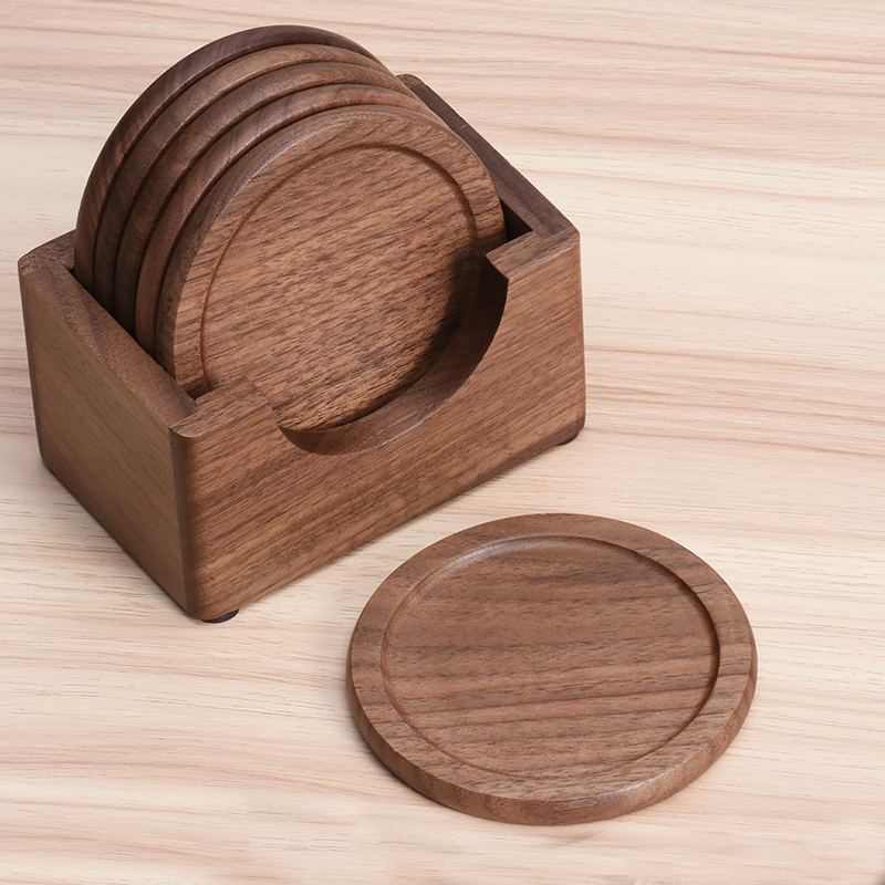 Walnut Dark Coaster Set of 6 P - đánh giá và giá Outdoor Furniture Dining
