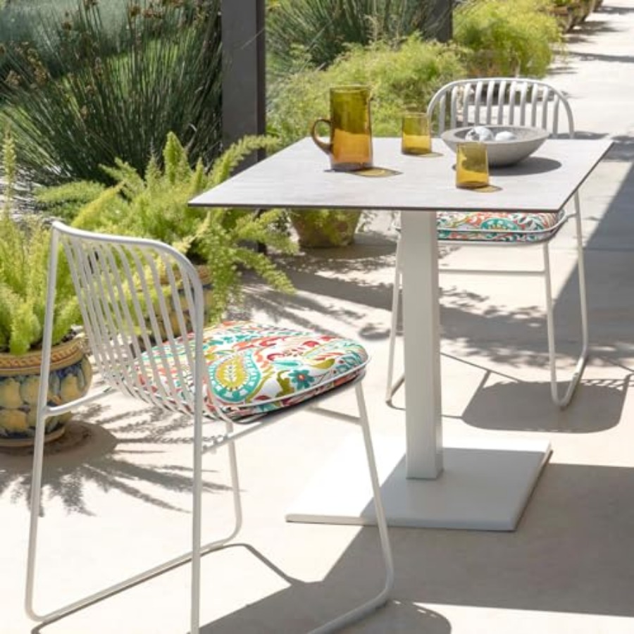 Set of 4 Outdoor Chair Cushion - đánh giá và giá Outdoor Furniture Pads
