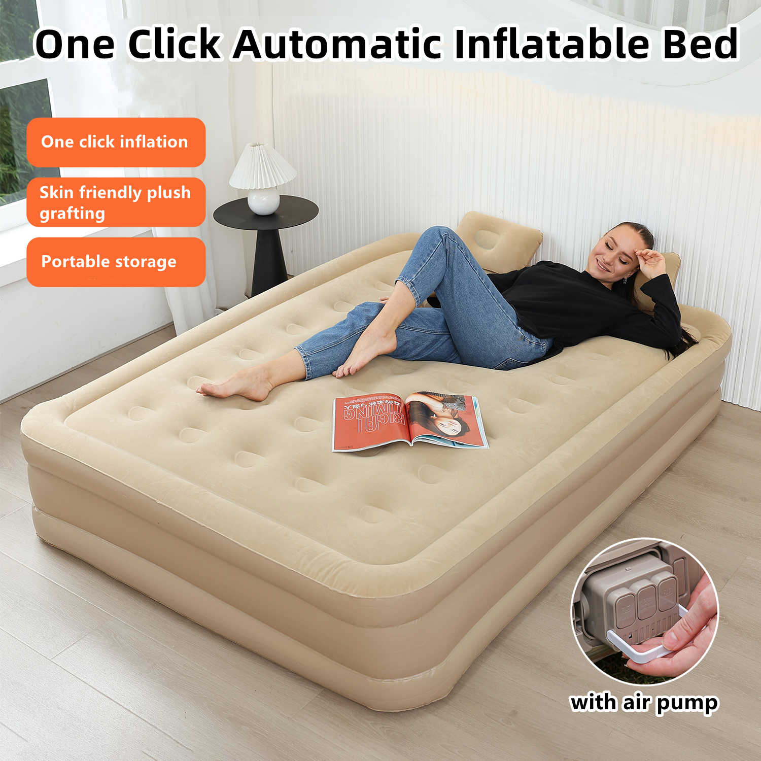 Interior Air Mattress Glamping - đánh giá và giá Outdoor Furniture Pads