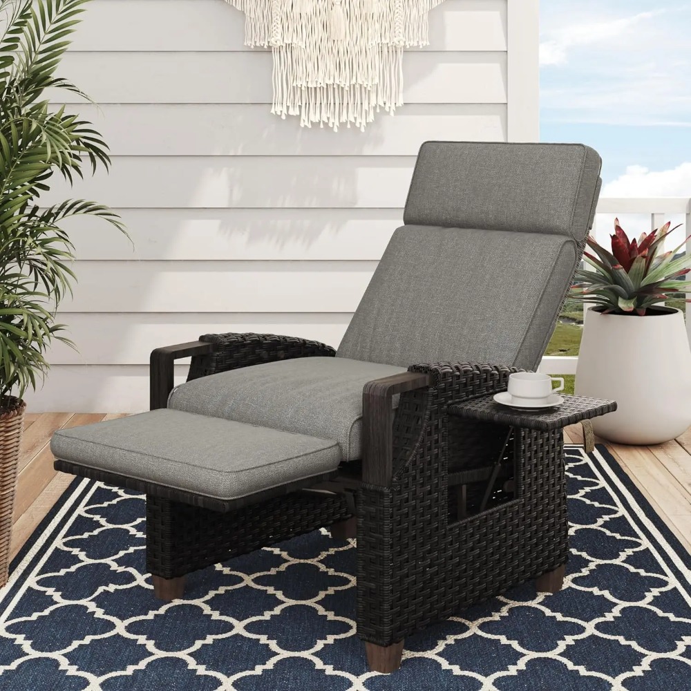Outdoor Recliner with Independ - đánh giá và giá Outdoor Furniture No Cushions