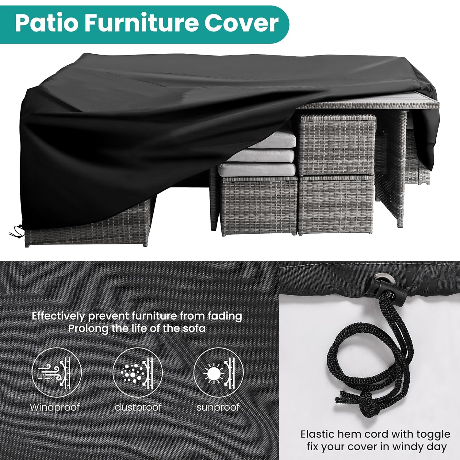 7 Piece All Weather Wicker Pat - đánh giá và giá Outdoor Furniture Dining Set