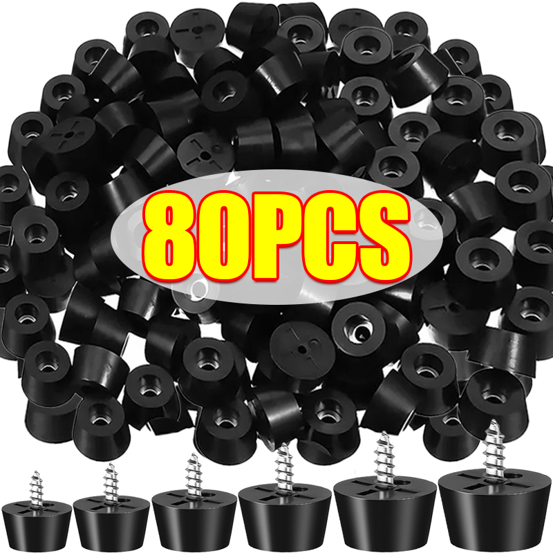 80/8pcs Rubber Pads Floor Prot - đánh giá và giá Outdoor Furniture Leg Protectors