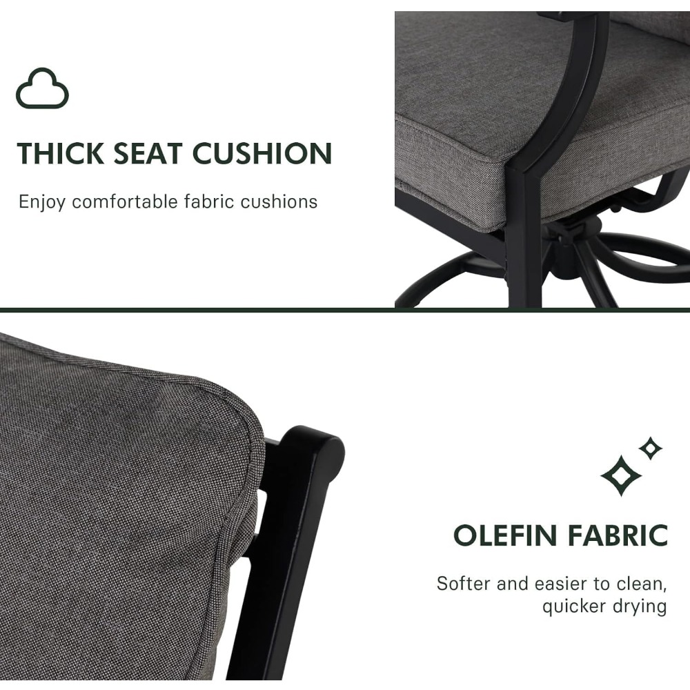 Dining Chairs Set of 4，Outdoor - đánh giá và giá Outdoor Furniture Dining Set