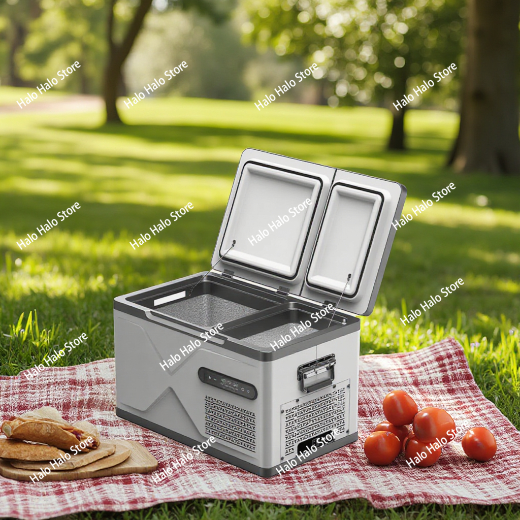 50L Dual Zone Truck Fridge 12V - đánh giá và giá Outdoor Furniture Zone