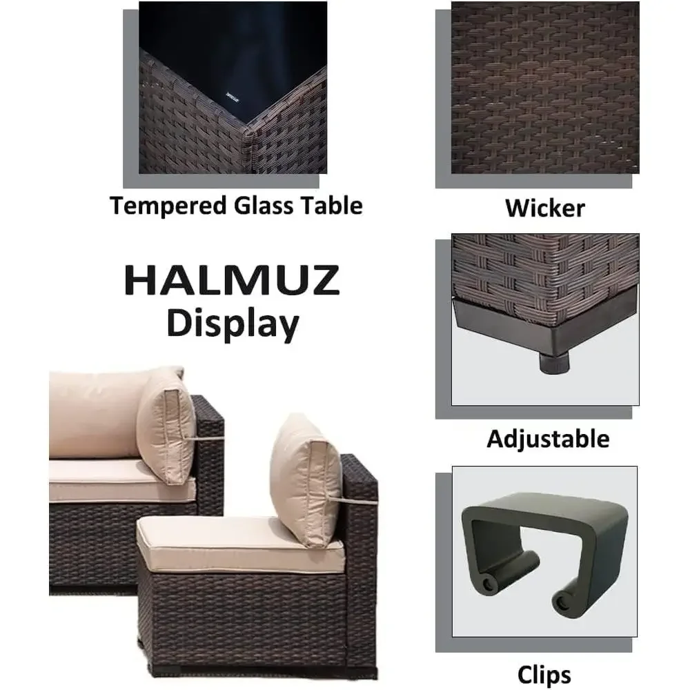 8-Piece Outdoor Patio Furnitur - đánh giá và giá Outdoor Furniture With Fire Pit Table