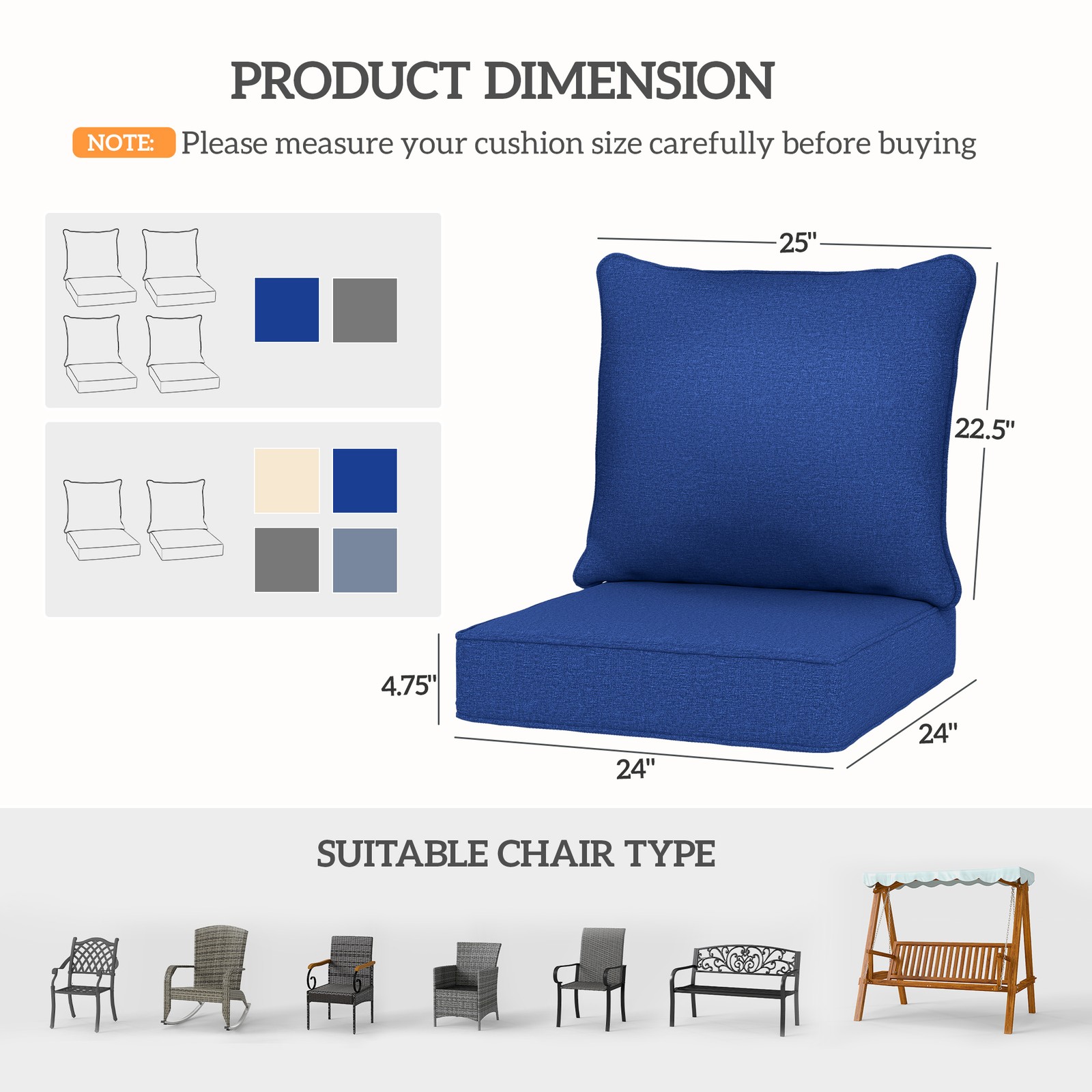 Indoor Outdoor Chair Cushions  - đánh giá và giá Outdoor Furniture No Cushions