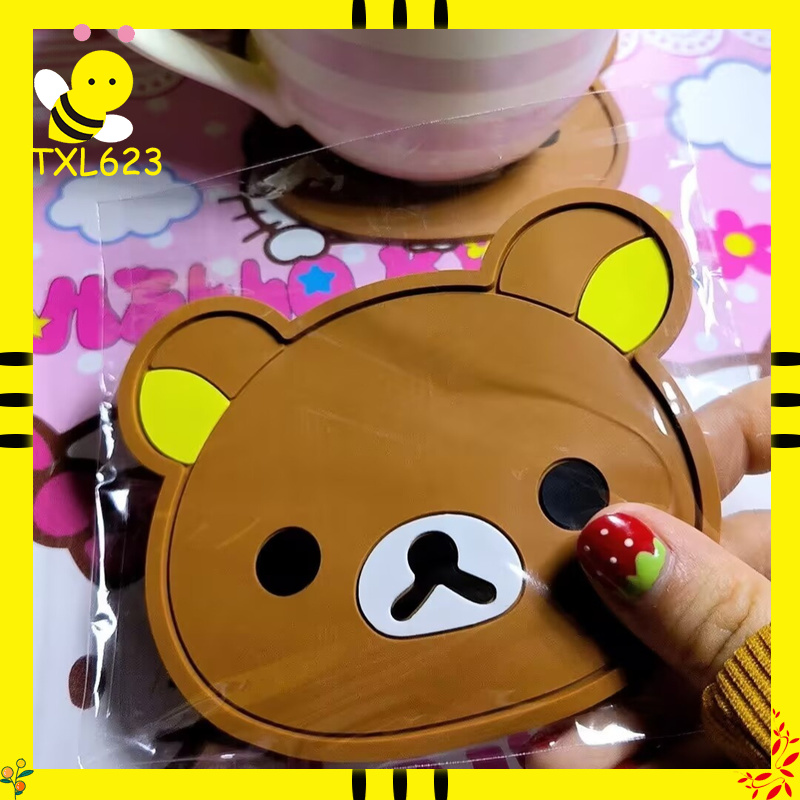 Rilakkuma Silicone Cup Coaster - đánh giá và giá Outdoor Furniture Dining