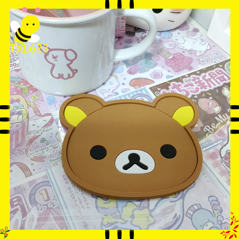 Rilakkuma Silicone Cup Coaster - đánh giá và giá Outdoor Furniture Dining