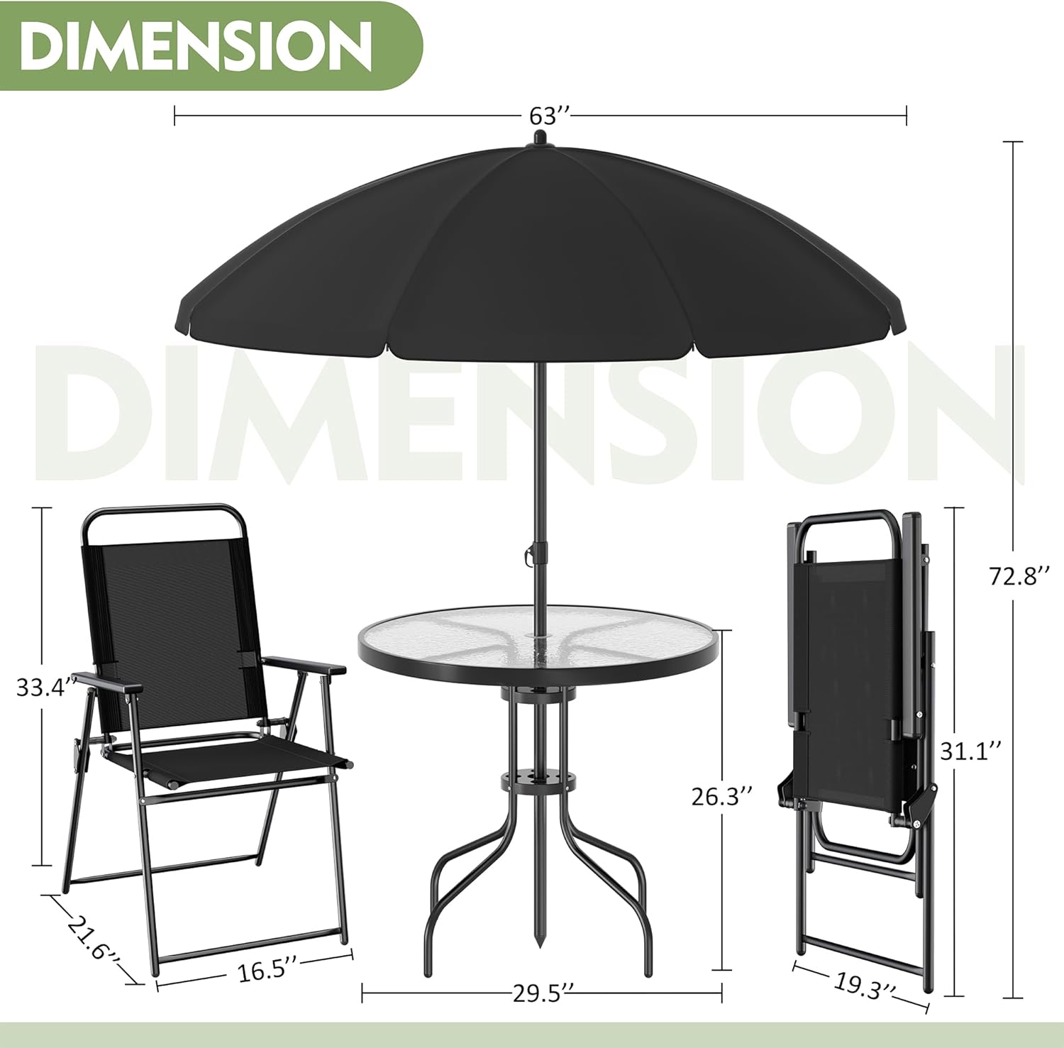 6-Piece Outdoor Patio Dining S - đánh giá và giá Outdoor Furniture Dining Set