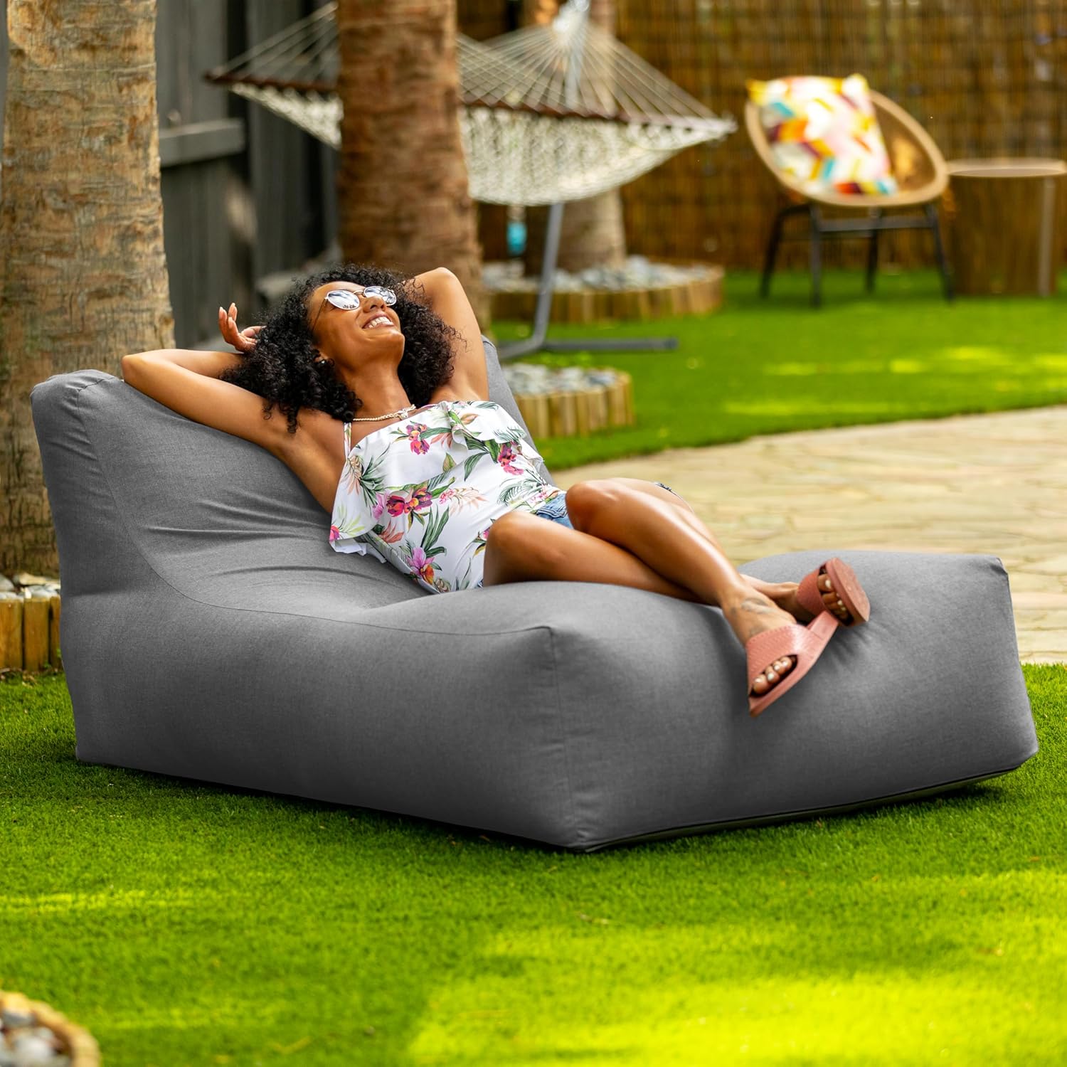 Outdoor Giant Chaise Lounger C - đánh giá và giá Outdoor Furniture No Cushions