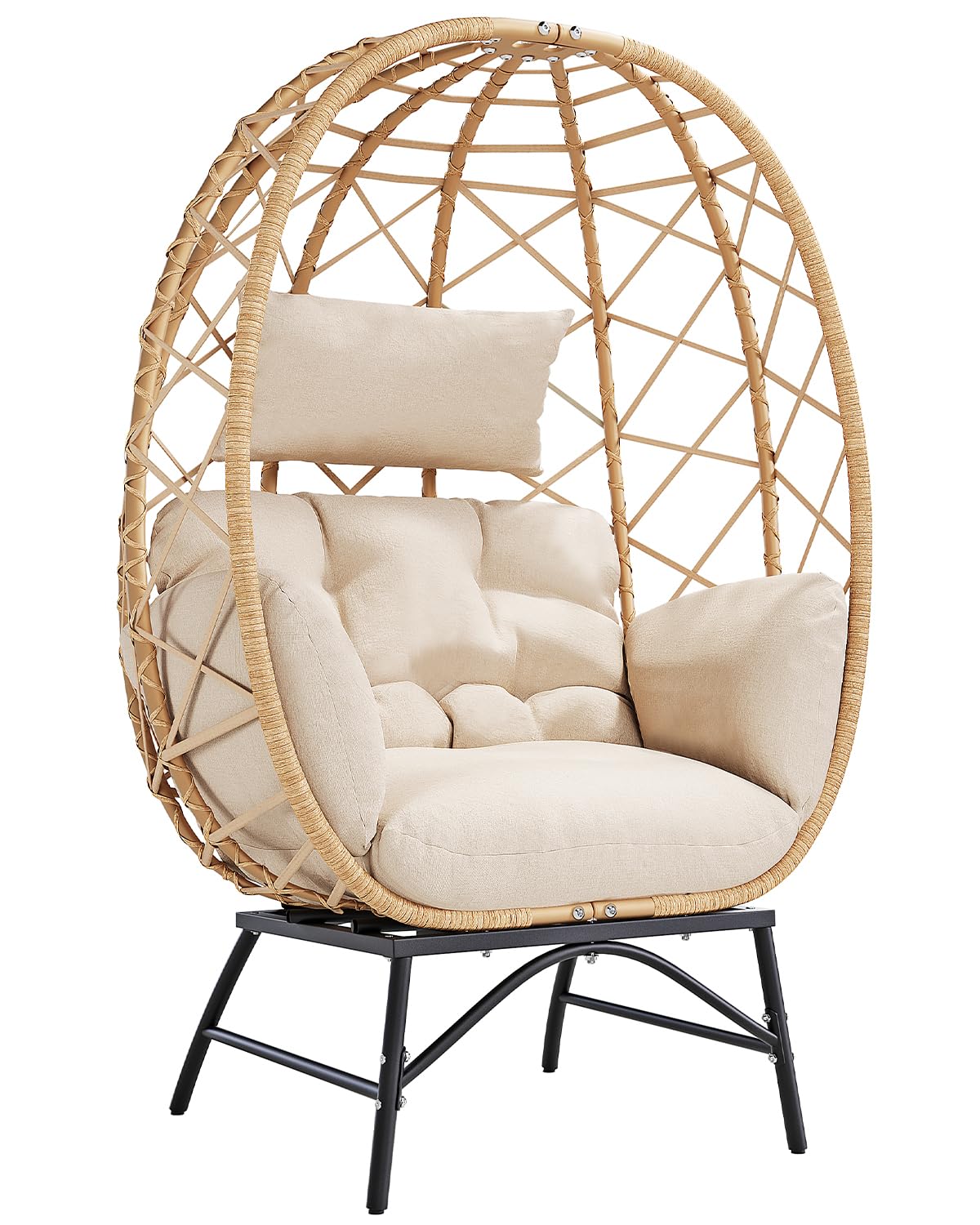 Wicker Egg Chair Outdoor, Over - đánh giá và giá Outdoor Furniture No Cushions