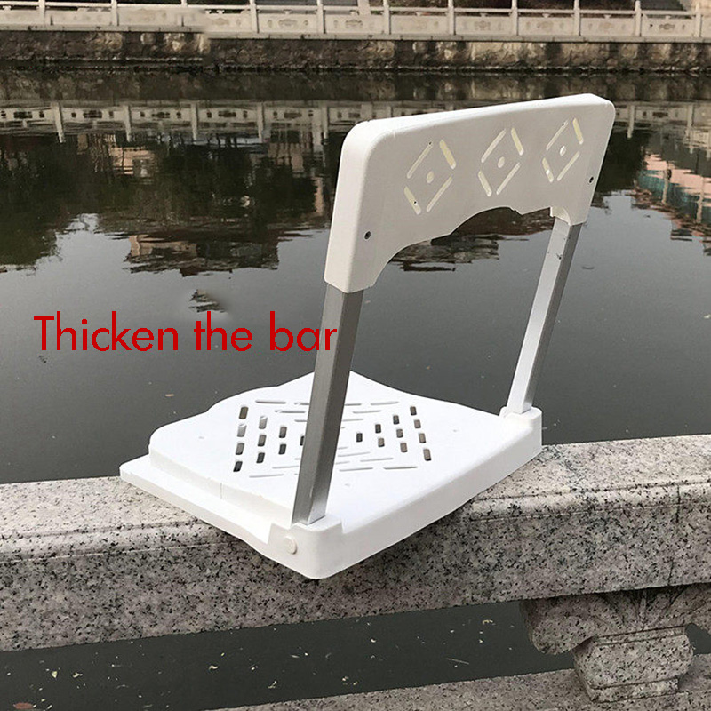 Foldable Fishing Box with Back - đánh giá và giá Outdoor Furniture Metal