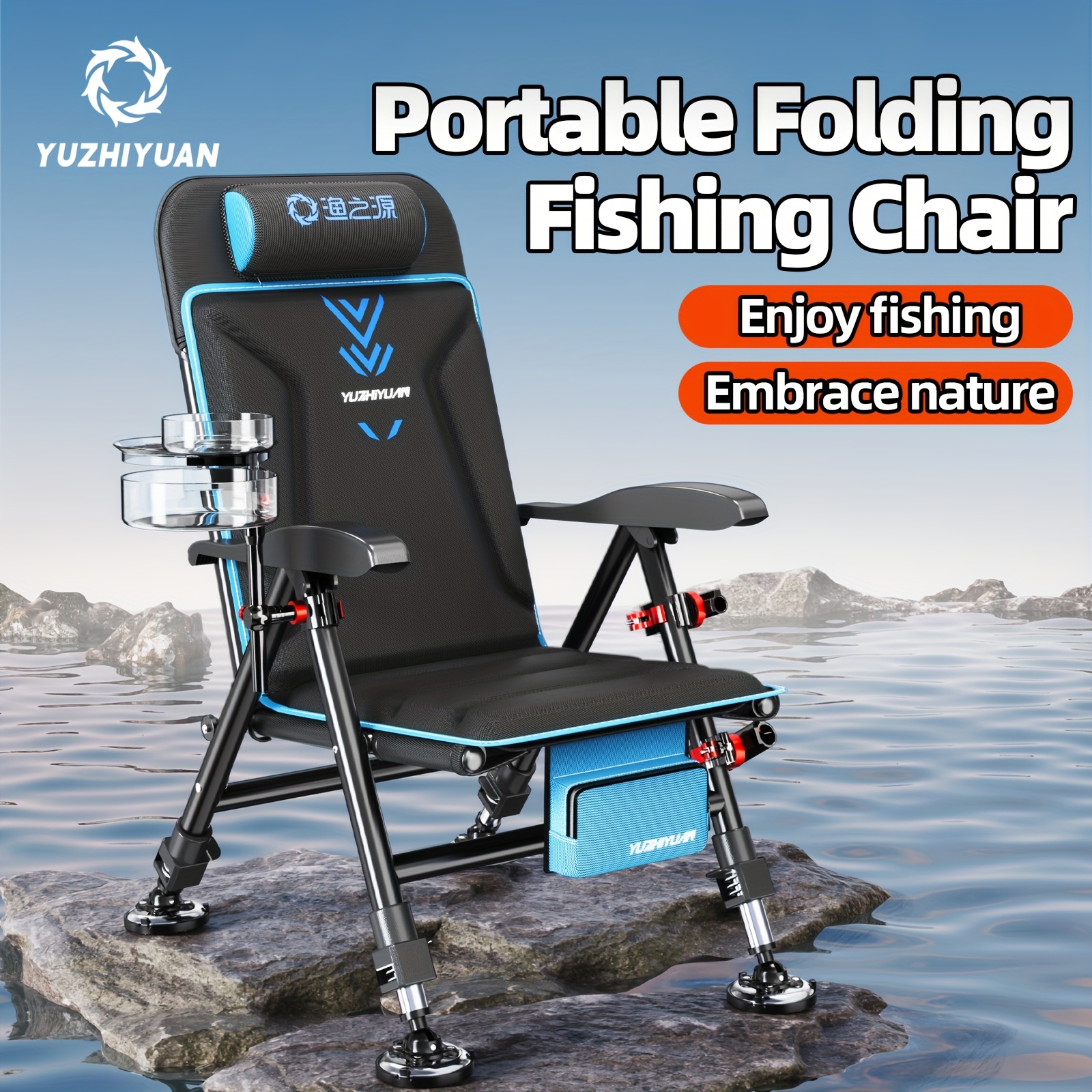 Yuzhiyuan outdoor fishing chai - đánh giá và giá Outdoor Furniture No Cushions