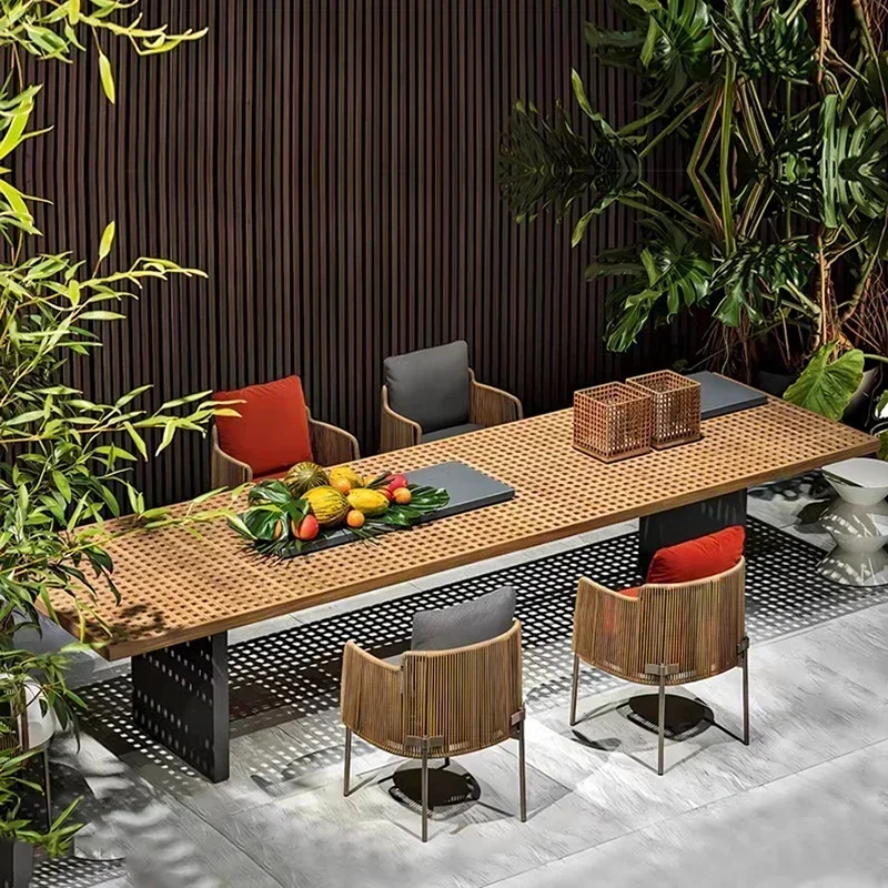 Wood Waterproof Garden Furnitu - đánh giá và giá Outdoor Furniture No Cushions