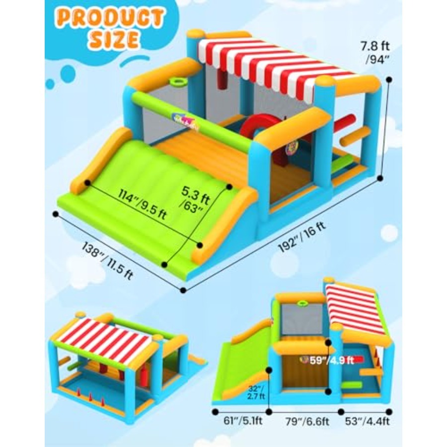 Extra Large Bounce House for B - đánh giá và giá Outdoor Furniture Zone