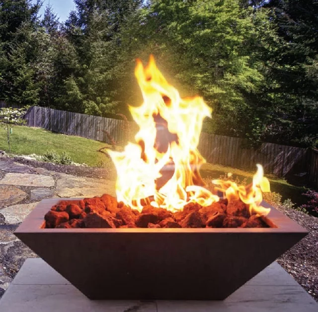 Outdoor Sofa Set Fire Pit Tabl - đánh giá và giá Outdoor Furniture With Fire Pit Table