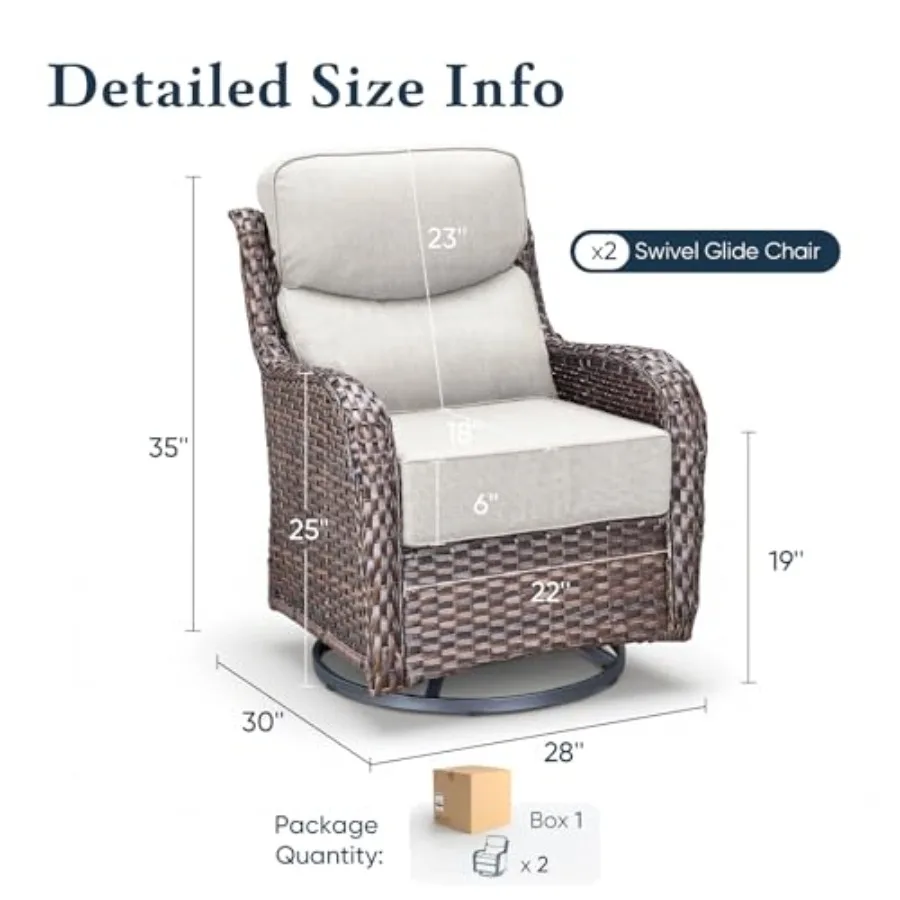 Outdoor swivel rocker patio ch - đánh giá và giá Outdoor Furniture Zone