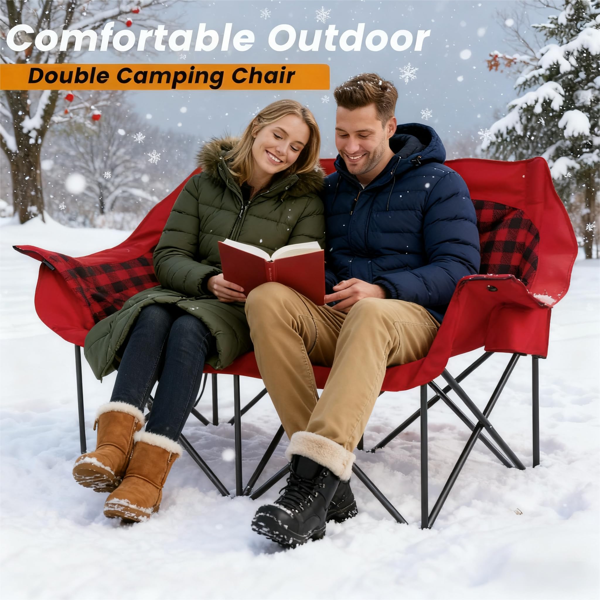 Heated Double Camping Couch Wi - đánh giá và giá Outdoor Furniture Zone