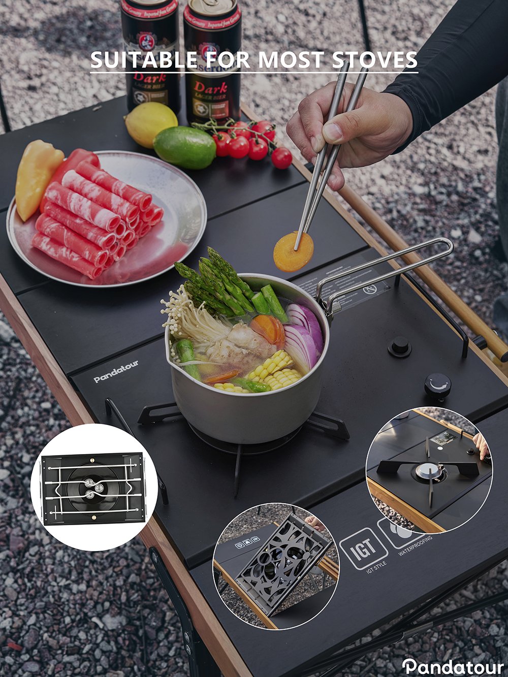 Pandatour IGT Camping Table Fo - đánh giá và giá Outdoor Furniture Australia