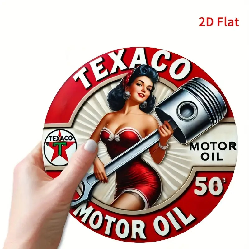 2D Flat, 1pc Vintage Texaco Mo - đánh giá và giá Outdoor Furniture Oil