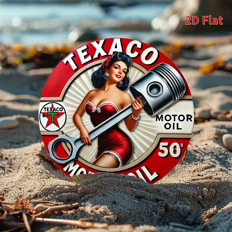 2D Flat, 1pc Vintage Texaco Mo - đánh giá và giá Outdoor Furniture Oil