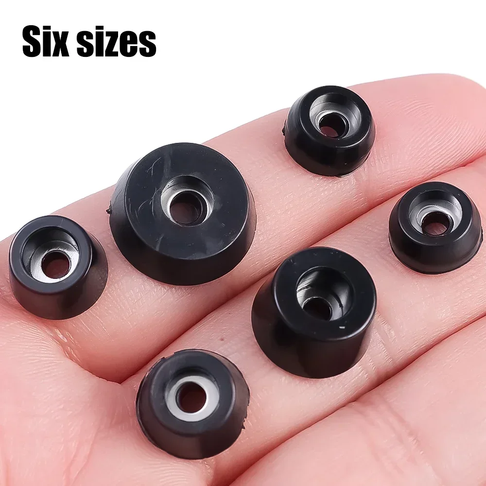 80/8Pcs Black Rubber Feet Pads - đánh giá và giá Outdoor Furniture Leg Protectors