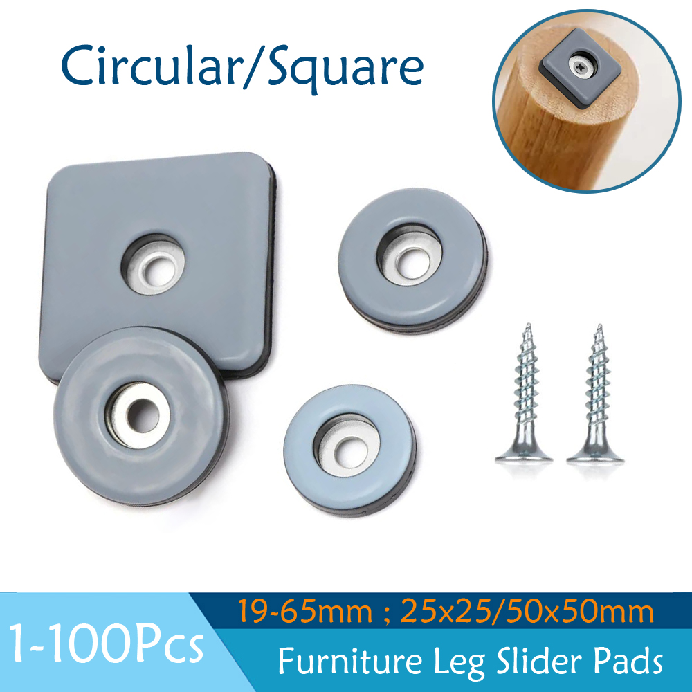 1-100Pcs Furniture Leg Slider  - đánh giá và giá Outdoor Furniture Leg Protectors