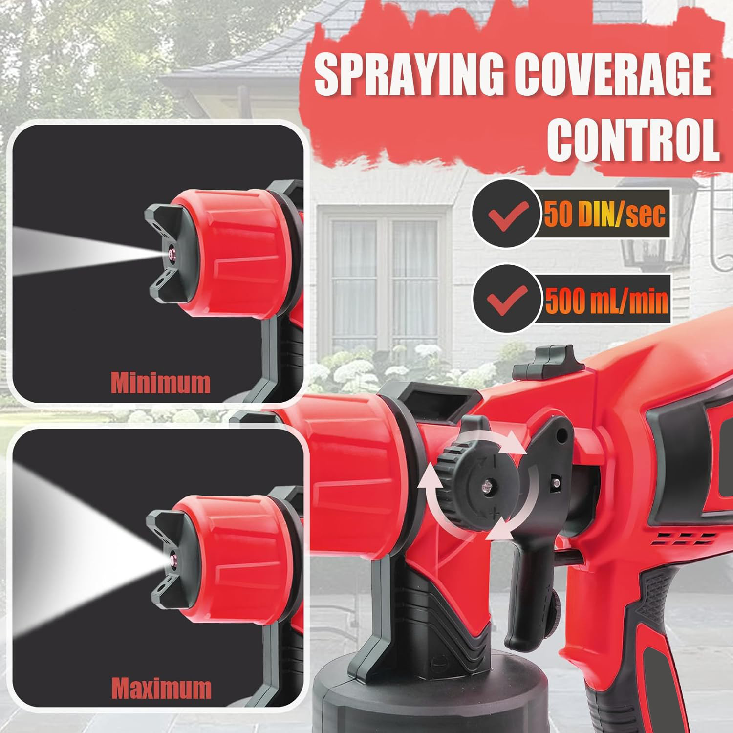 Home DIY Cordless Paint Spraye - đánh giá và giá Outdoor Furniture Paint