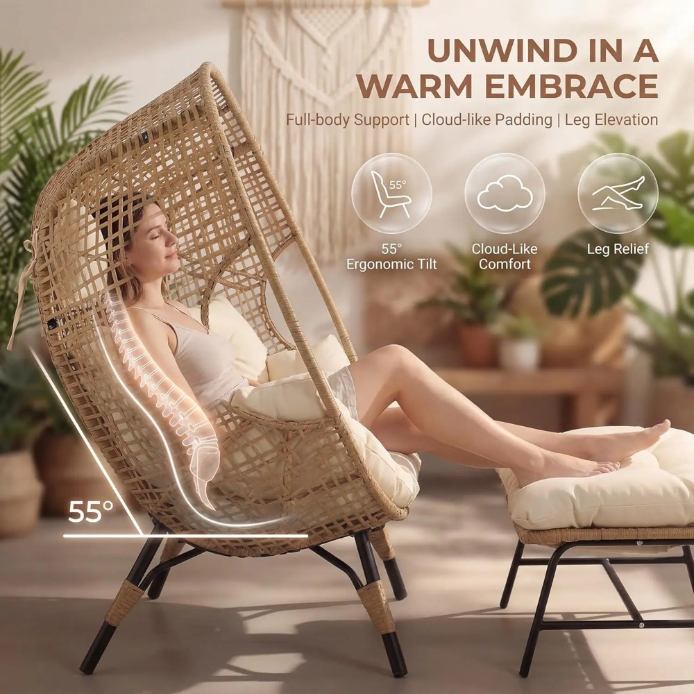 plus Size XL 57.1' Indoor Outd - đánh giá và giá Outdoor Furniture Xl