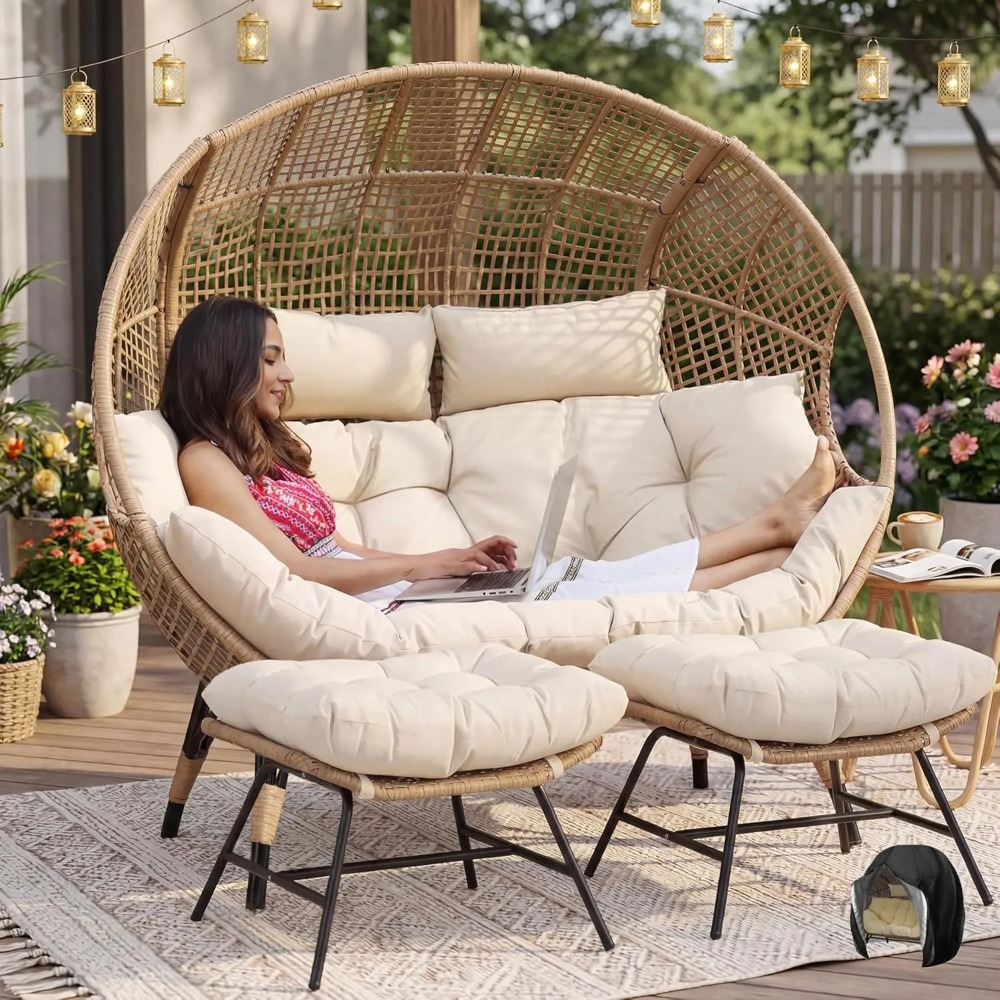 plus Size XL 57.1' Indoor Outd - đánh giá và giá Outdoor Furniture Xl