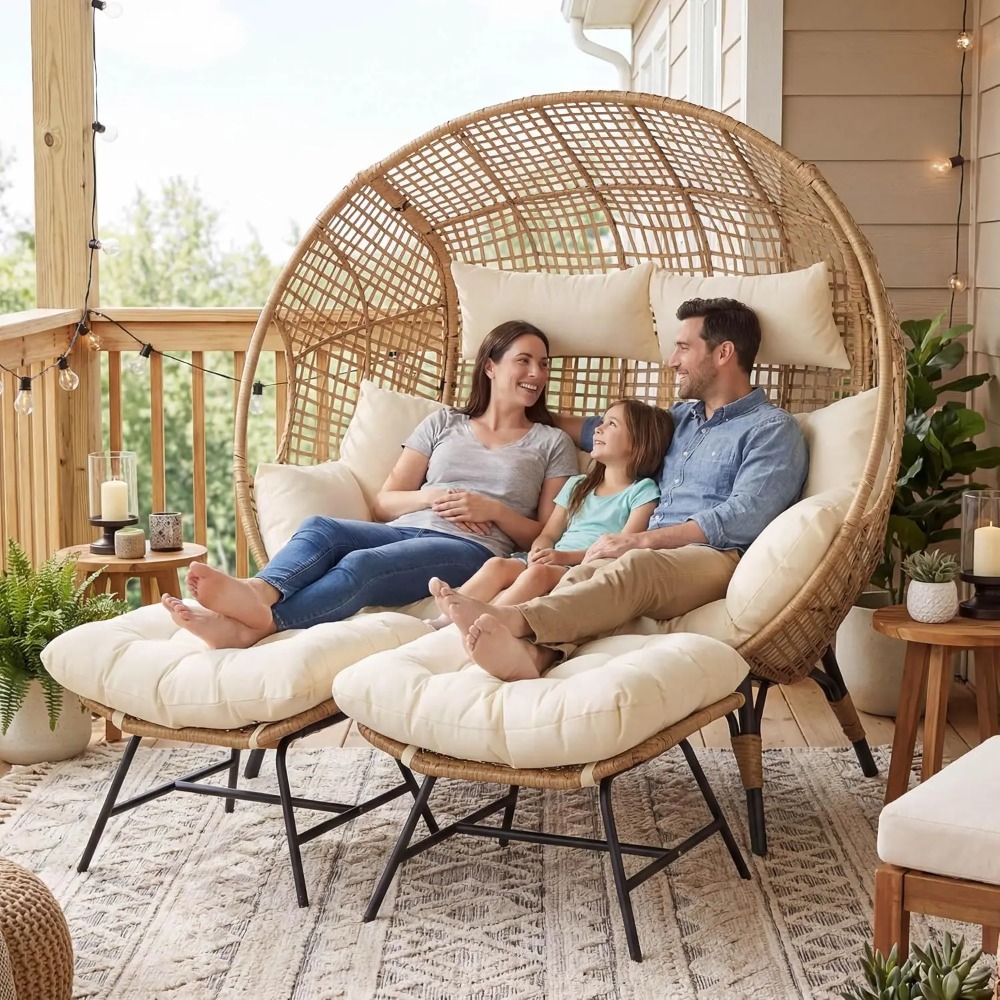 plus Size XL 57.1' Indoor Outd - đánh giá và giá Outdoor Furniture Xl