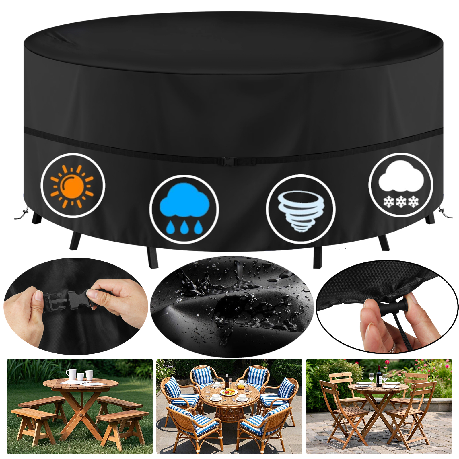 Round Waterproof Garden Furnit - đánh giá và giá Outdoor Furniture Paint