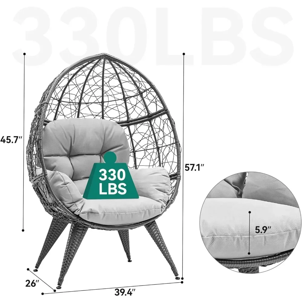 v Hanging Egg Chair, Hammock E - đánh giá và giá Outdoor Furniture No Cushions