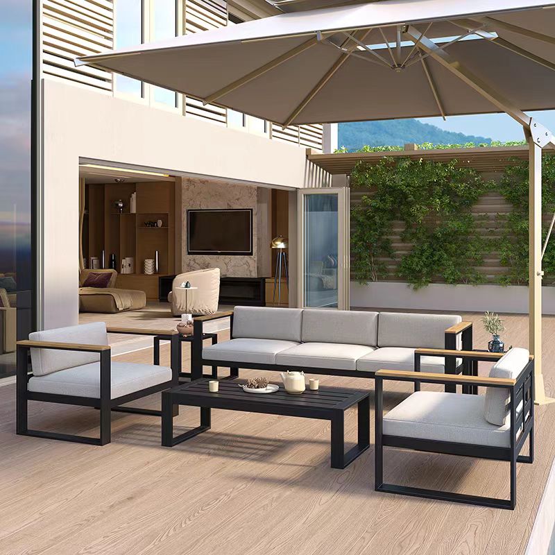 Modern Style Aluminum Patio So - đánh giá và giá Outdoor Furniture Dining Set