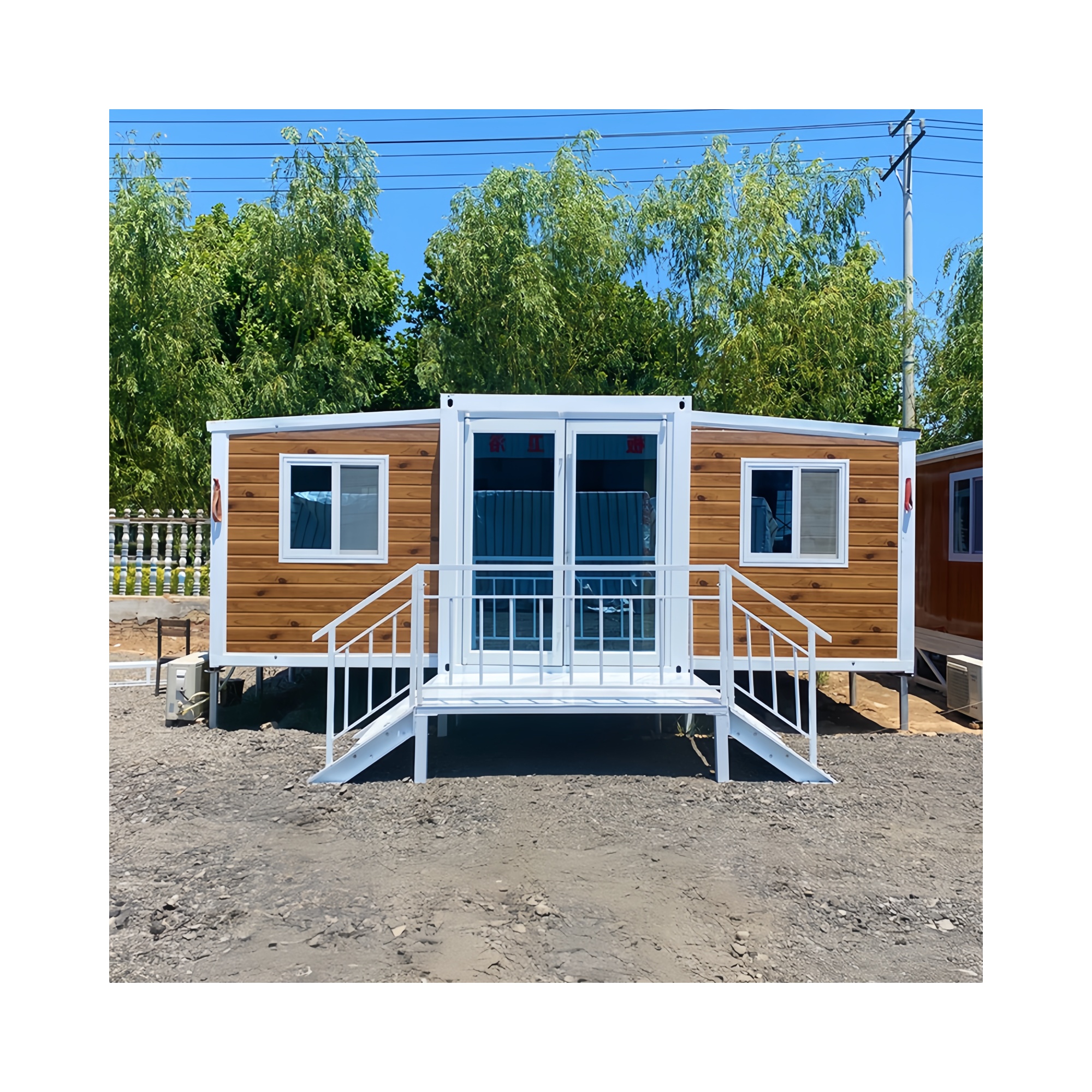 Prefab Container House: Luxury - đánh giá và giá Outdoor Furniture Metal