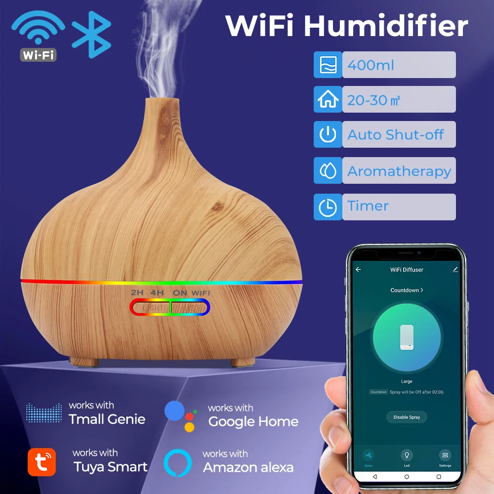 Tuya WiFi Smart Air Humidifier - đánh giá và giá Outdoor Furniture Oil